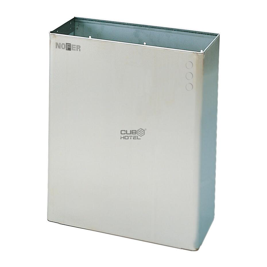 Papeleira Parede Inox AISI 304 Escovado 23L